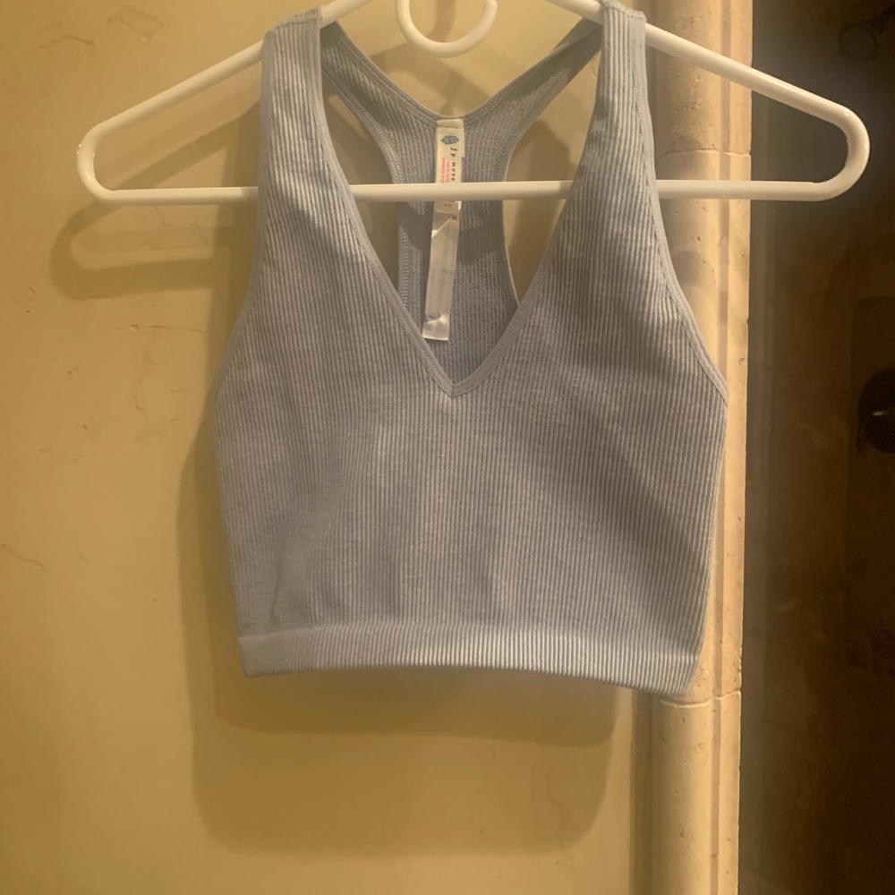 Free people crop tank.